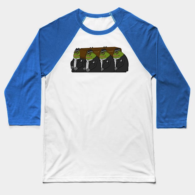 Dancing Pallbearers Baseball T-Shirt by Walters Wares